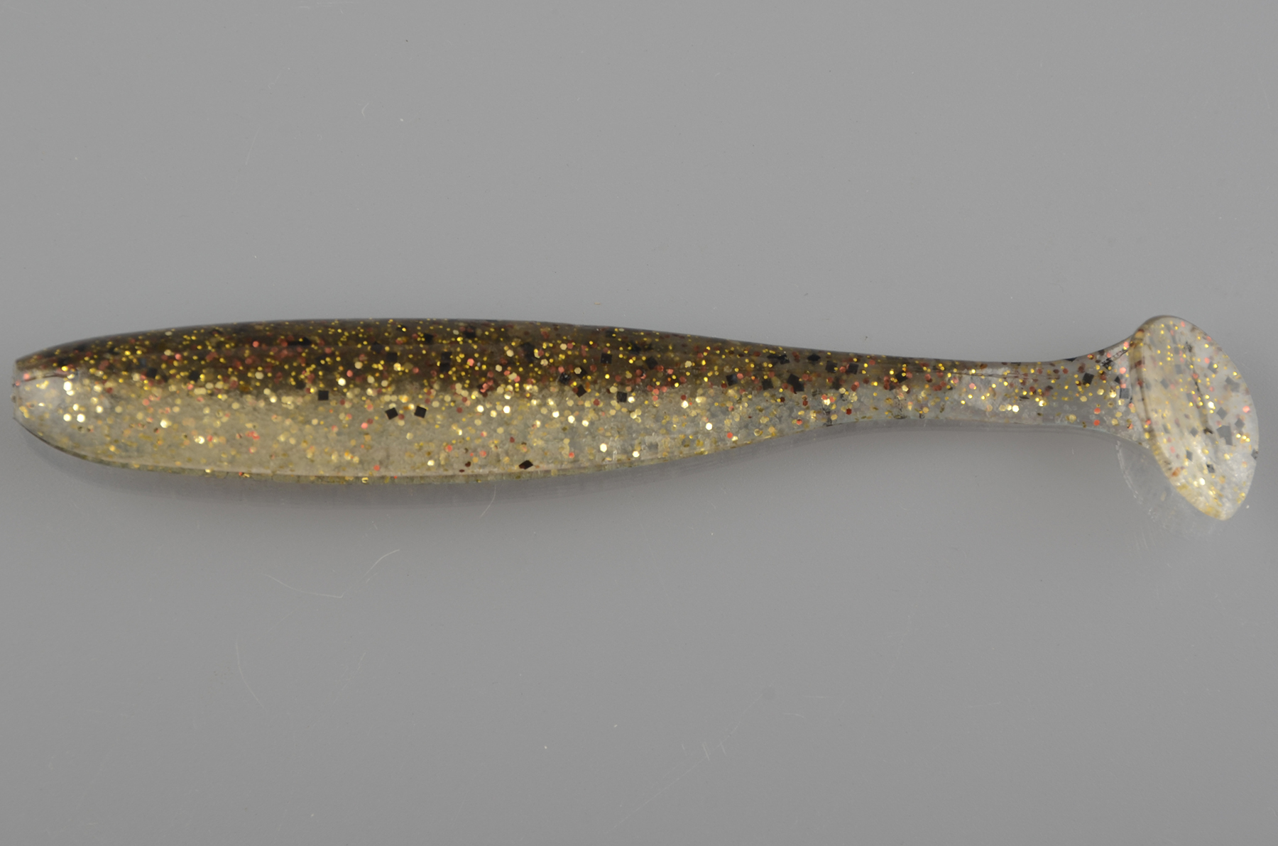 Силиконовая приманка Keitech Easy Shiner 2 inch 5см 1гр (12шт/уп) # 417 Gold Flash Minnow