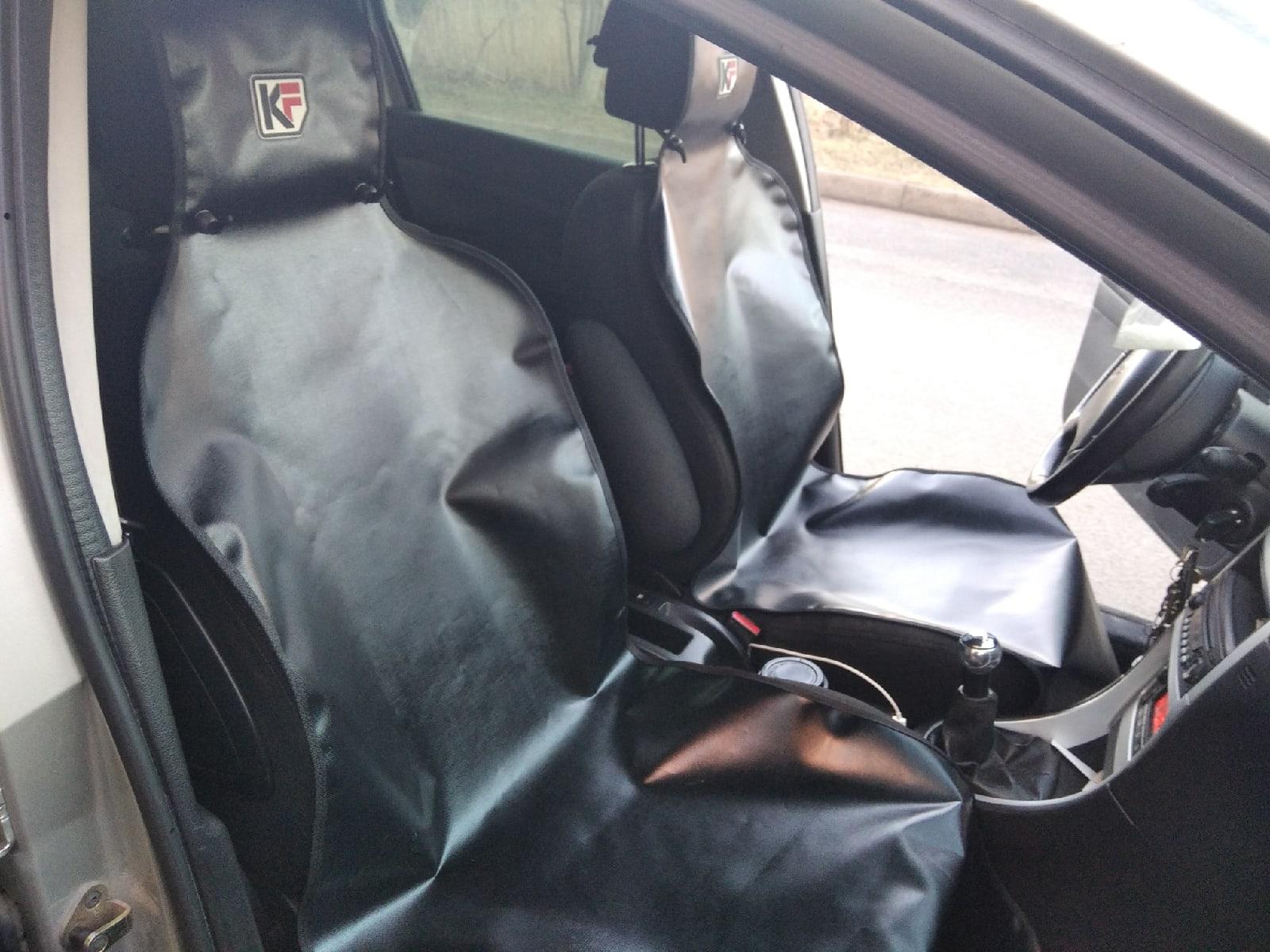 Накидка на седенье авто KF-fish