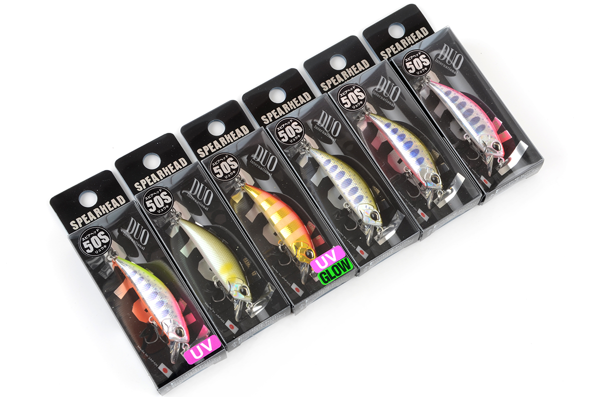 Воблер Duo Spearhead Ryuki 50S, 50mm., 4.5g., тонущ., # UV Pink Chart Yamame OB ADA4093