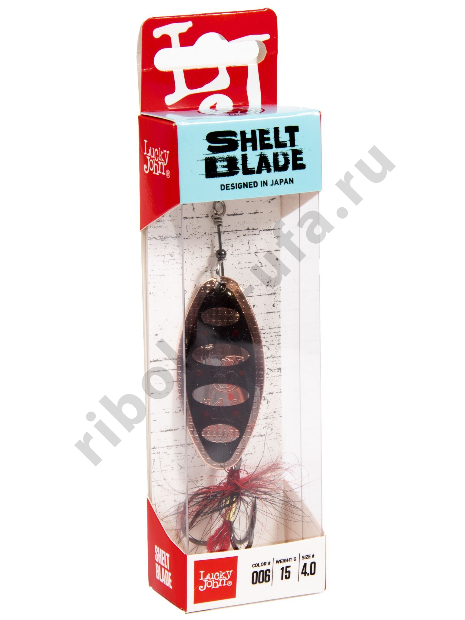 Блесна вращ. Lucky John Shelt Blade 04 15.0 г цв. 006