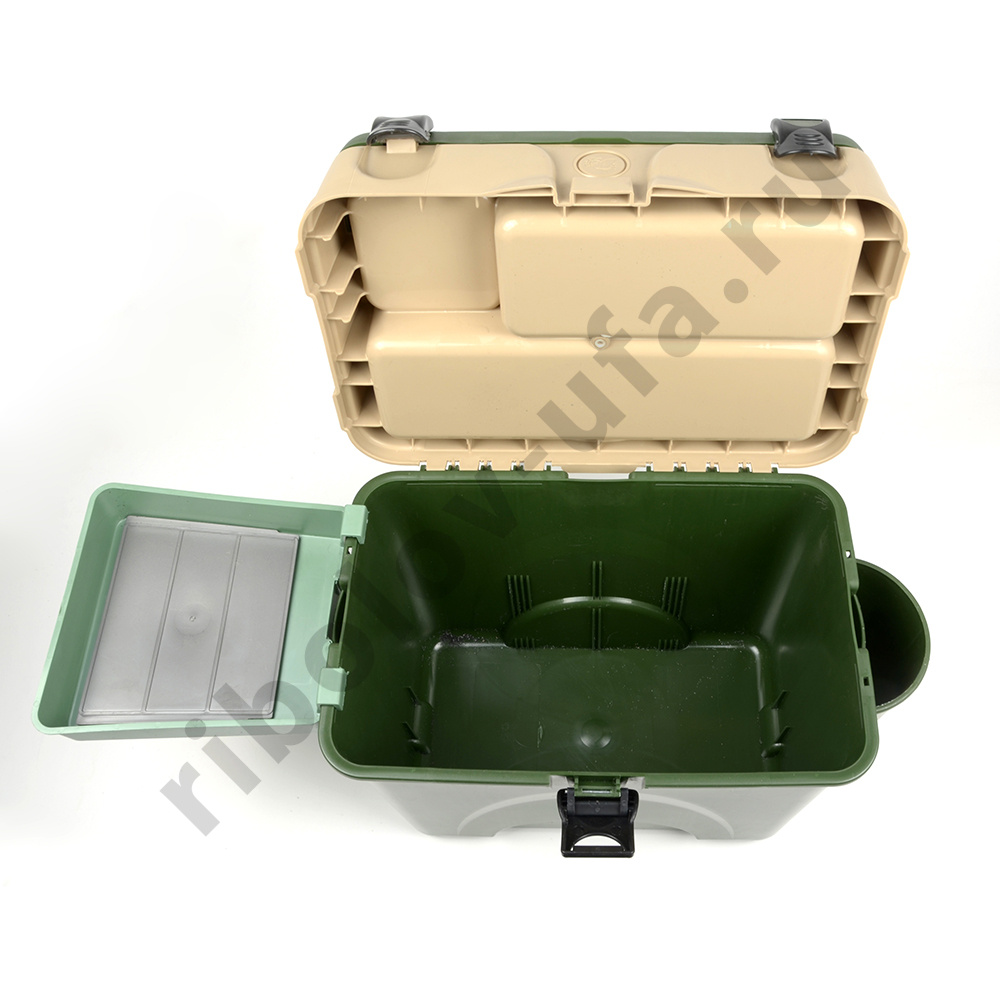 Ящик зимний Aelita A-XBox зелено-бежевый 