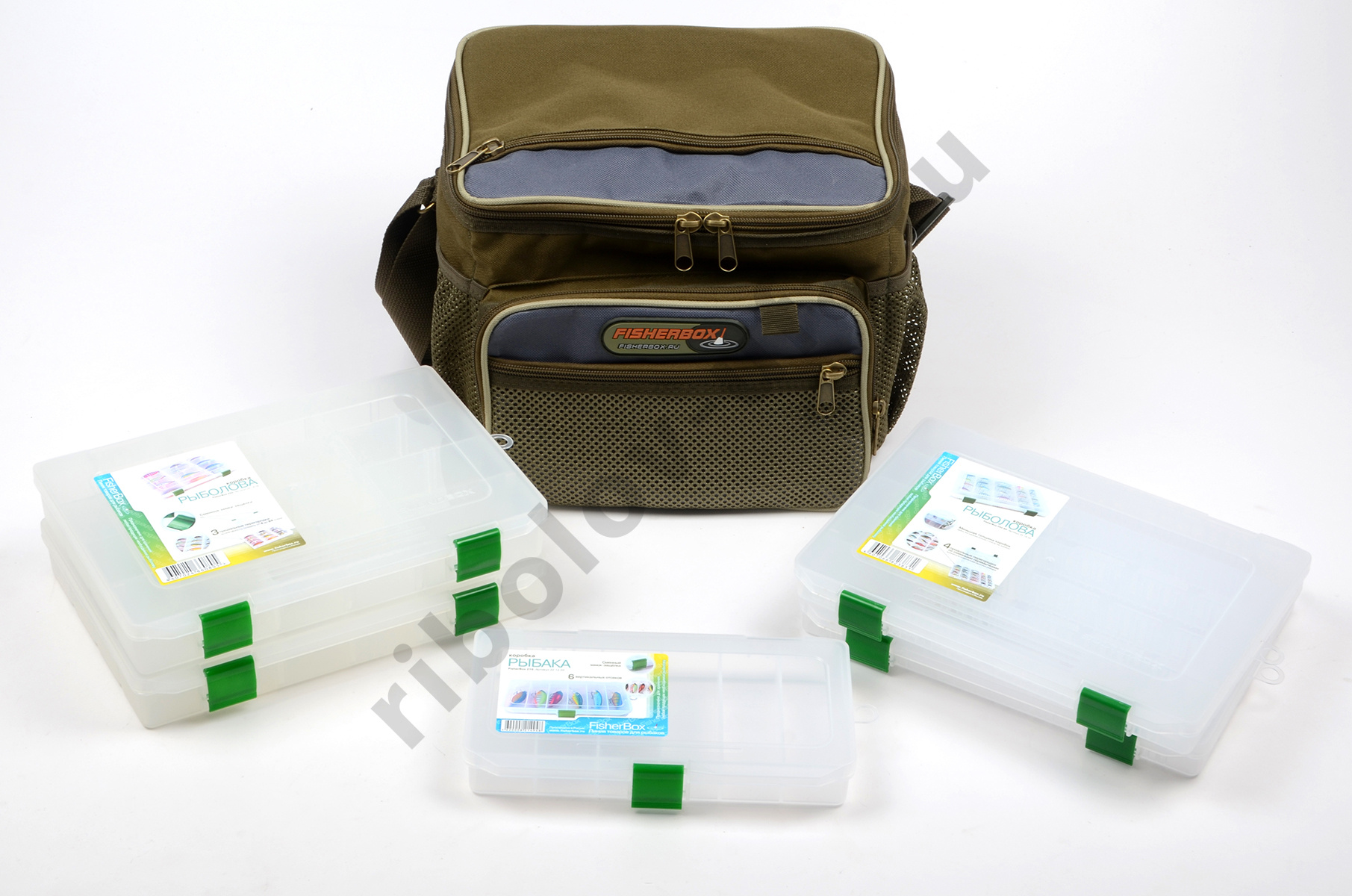 Сумка Fisherbox C101 (с пятью кор. 250-2шт, 250sh-2шт, 216-1шт)