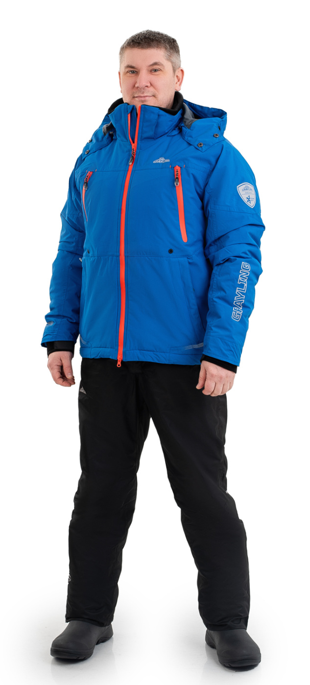 Костюм демисезонный Novatex Магеллан цв.Синий/Черный р. 44-46 рост 170-176