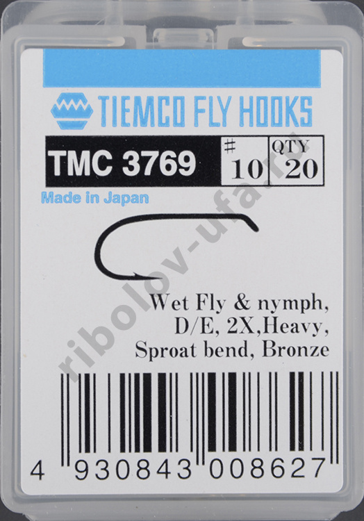 Крючки Tiemco TMC3769 #10 (20 шт)
