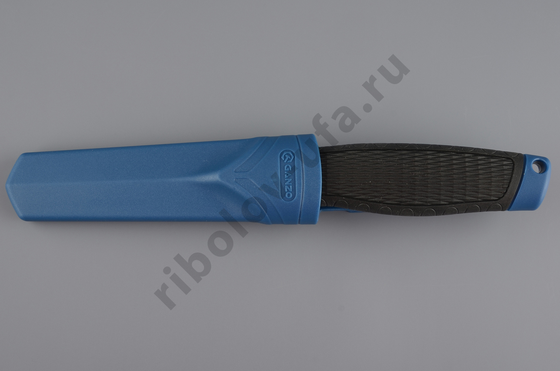 Нож Ganzo G806-BL, черный с синим