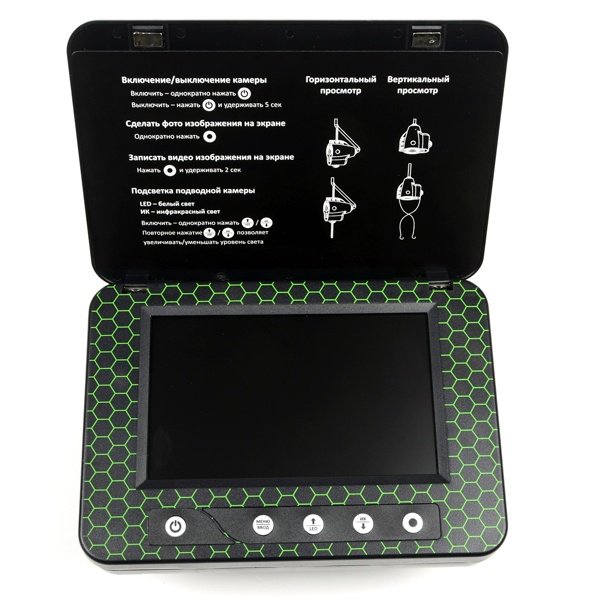 Подводная видео камера Мурена с записью шнур 30м