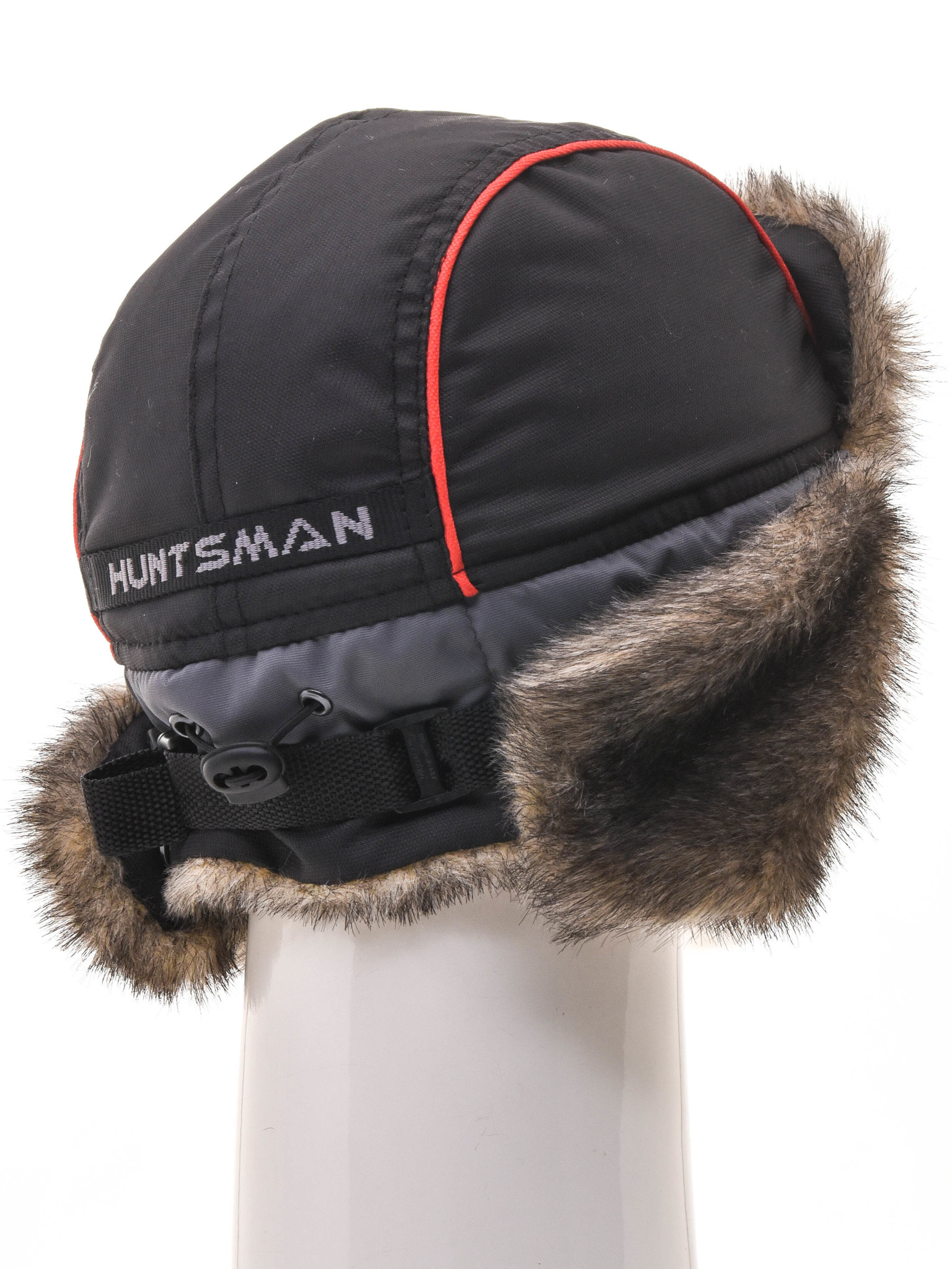 Шапка-ушанка Huntsman Siberia цв. Хаки/черный, ткань Breathable р. 58-60