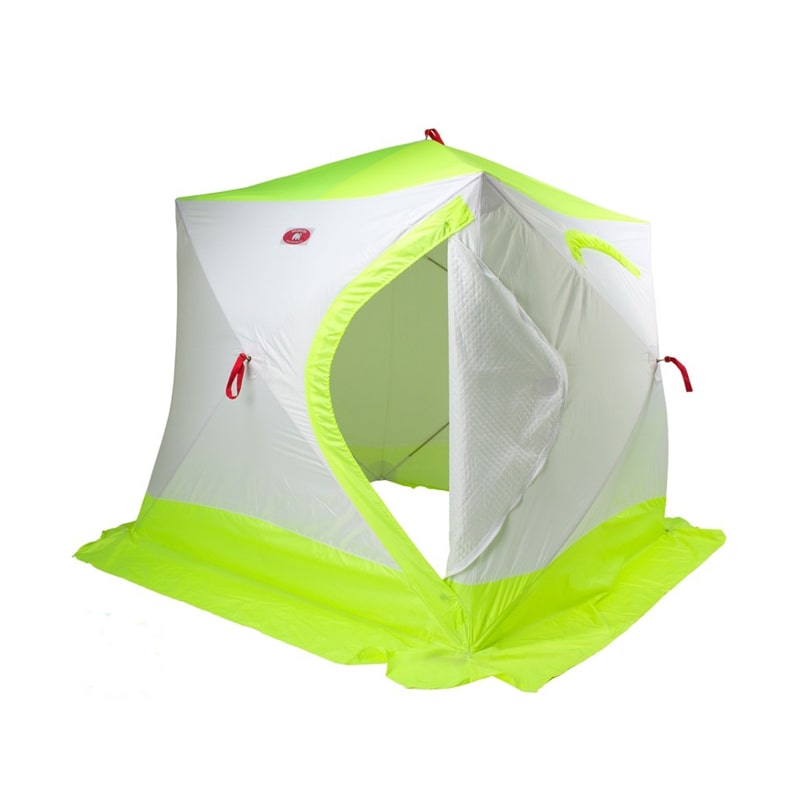 Палатка зимняя Медведь Куб 3 трехслойная (в.1.9*ш.2.1) термостяжка