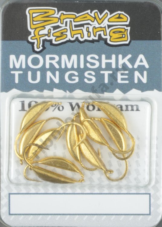 Мормышка вольфрам Bravo Fishing Супер банан с ушком 3.5 мм 0.82 гр Go