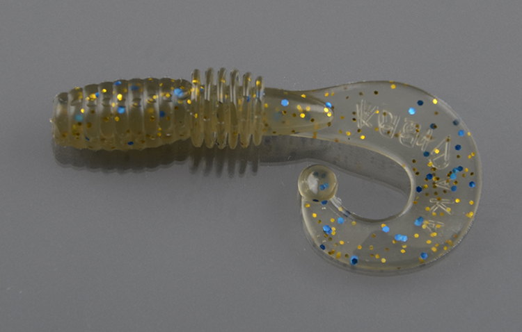 Силиконовая приманка Kosadaka Vibra 70, 70 мм, цвет DS (5 шт/уп)