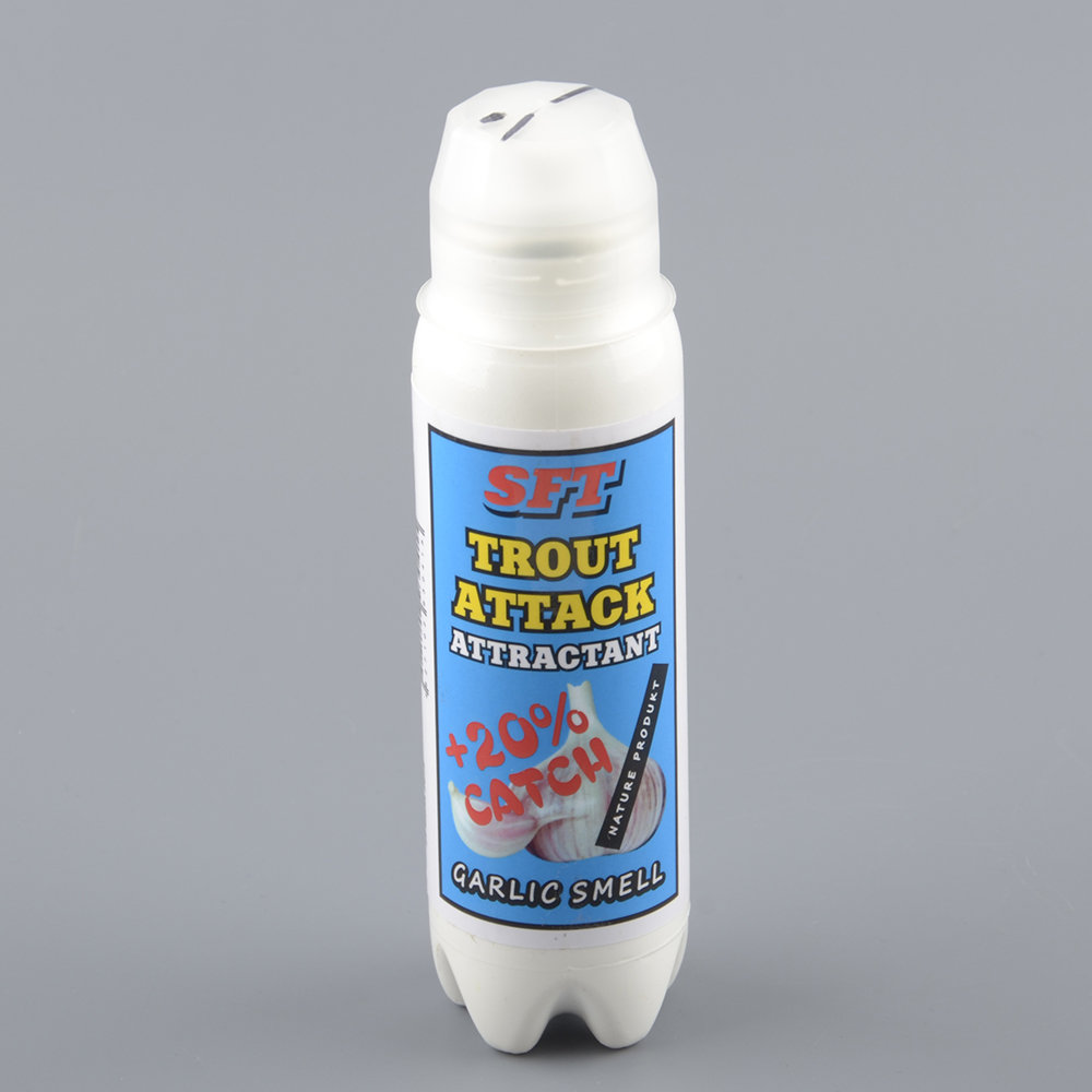 Спрей-аттрактант SFT Trout Attack 150мл для ловли форели (с запахом чеснока)