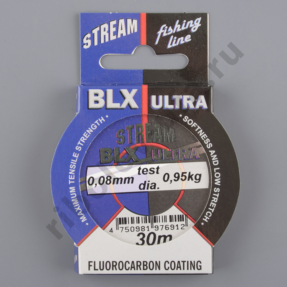 Леска Stream BLX Ultra 30м, 0.10мм 