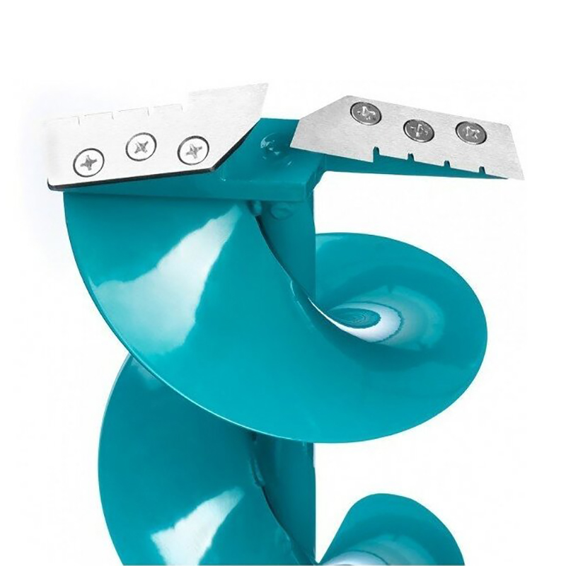 Ледобур ЛР-180Д левое вращение, цельнотянутый шнек