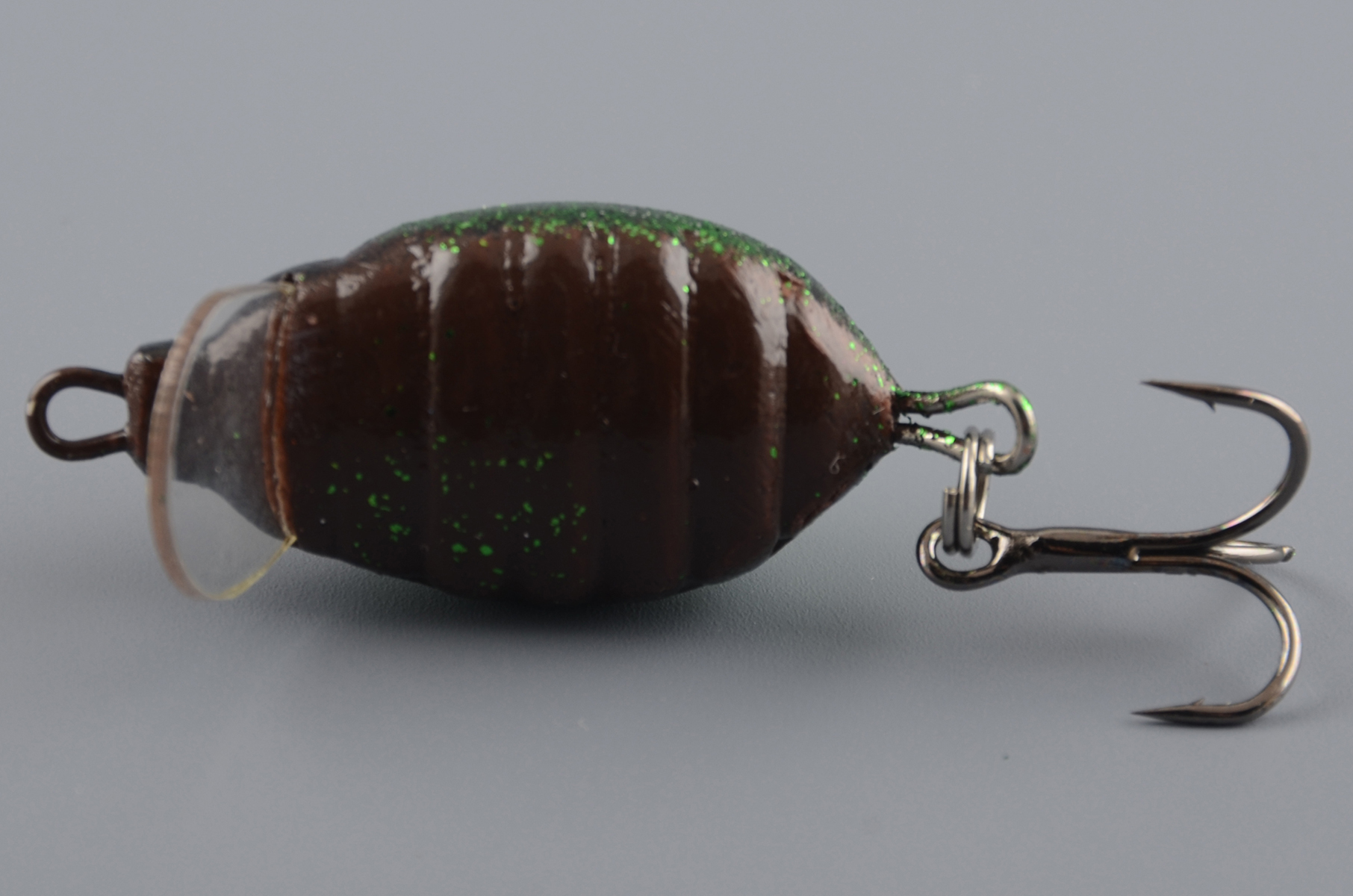 Воблер Белоречье Кренк Жук 3D 2гр тройник №10, цв. 2806