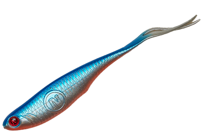 Силиконовая приманка Narval Fishing Maxlug Mini 08cm #001-Blue Back Shiner