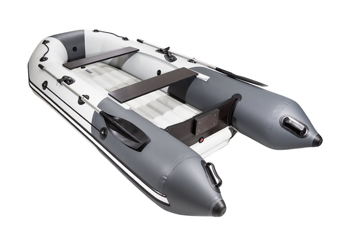 Лодка Таймень NX 3200 НДНД светло-серый/черный