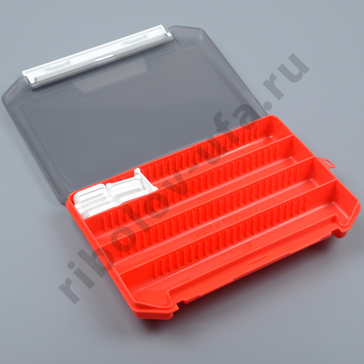 Коробка Kosadaka 21*14.5*2.5см для приманок, красная TB-S39-R