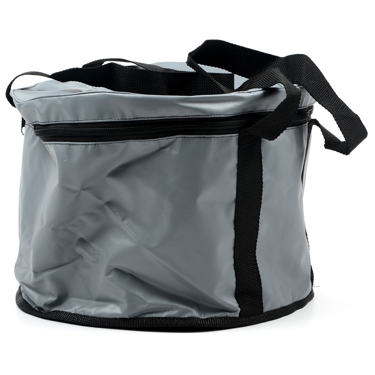 Ведро Перцев для замешивания прикормки 18 л с крышкой D5 см L 19 см цвет серый