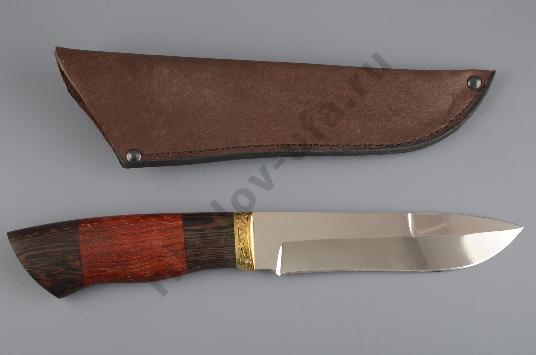 Нож туристический НР-24 кованая нерж.сталь, 95х18, ЦПД (ручная работа)