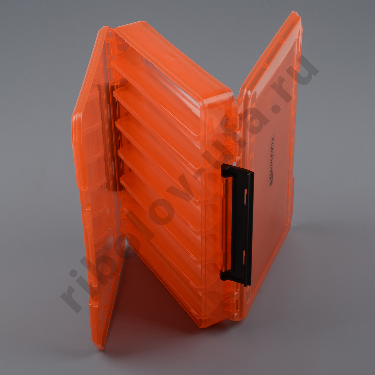 Коробка для воблеров Namazu двухсторонняя, 14 отделений (270x190x50 мм) 1101