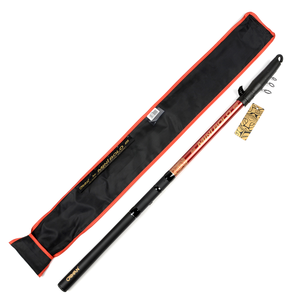 Удилище с кольцами Caiman Mini Bolo 4м, 5-25гр. 181609
