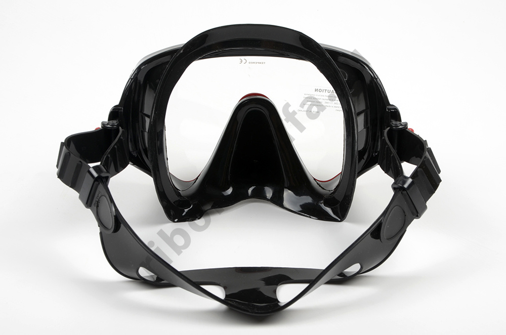 Маска Aqua Discovery Visualator черно-красная (MA69-AQD-MA697982)