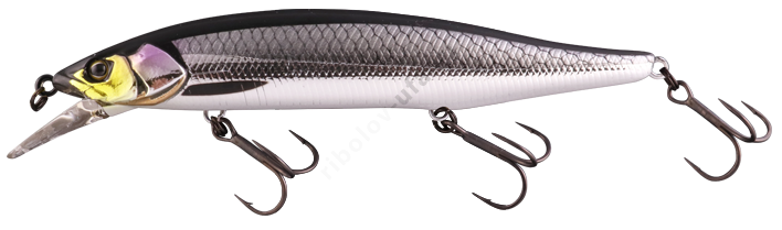 Воблер Jackall RV-Minnow 110 SP 16,3гр цв. rv silver