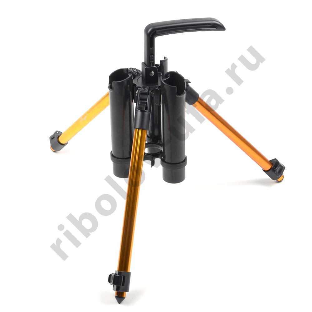Стойка переносная для 3 удилищ Stinger золотая