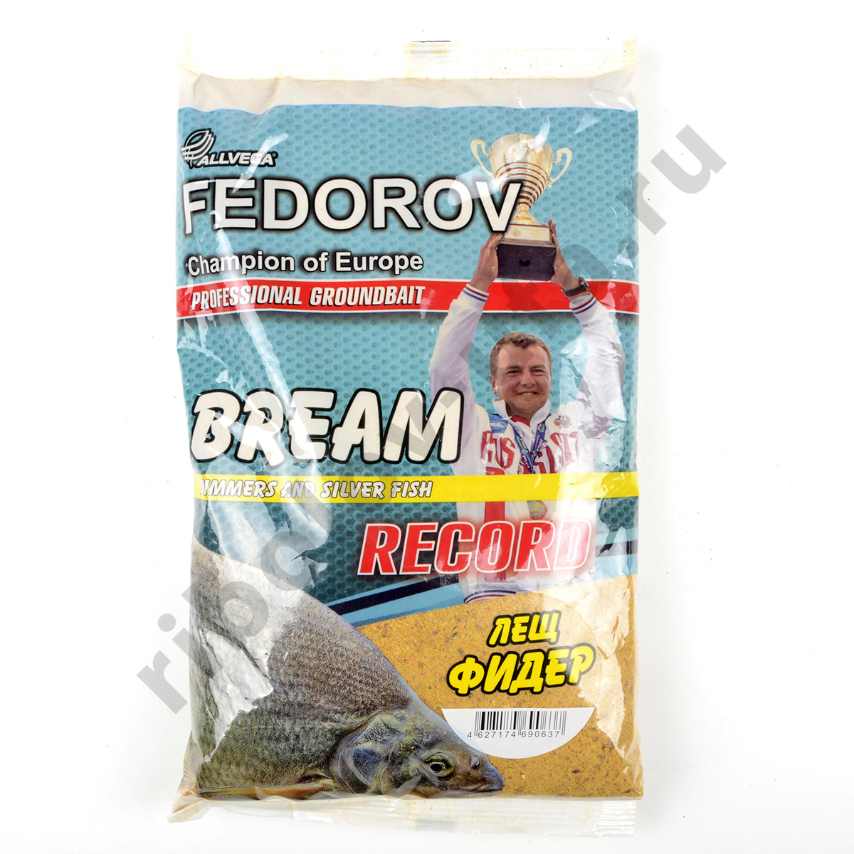 Прикормка Allvega Fedorov Record 1кг (лещ фидер)