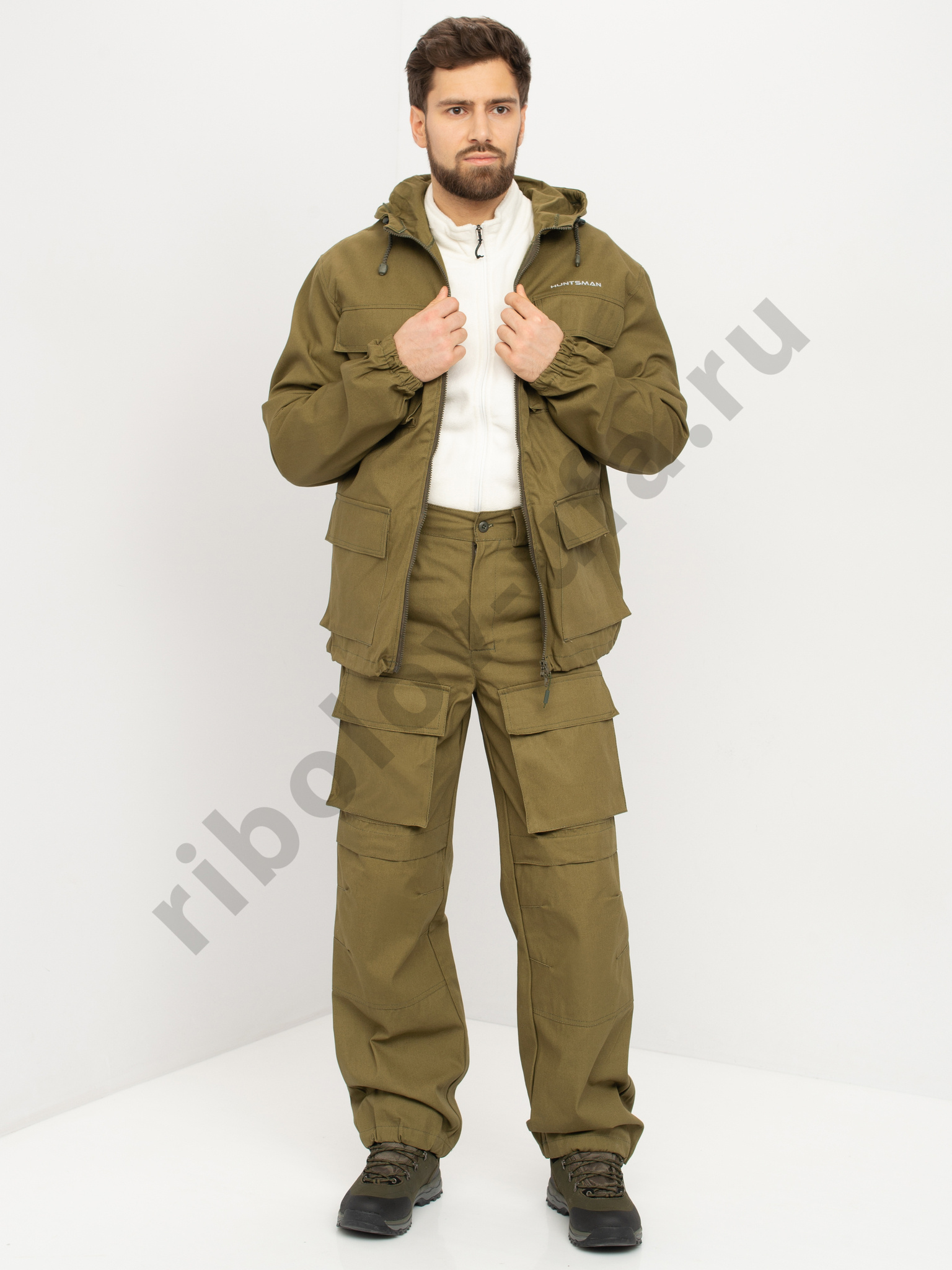 Костюм Huntsman Егерь цв. Хаки тк. Палатка р. 52-54