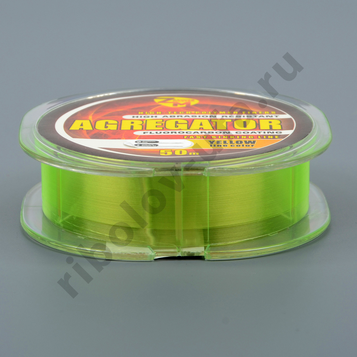 Леска Zander Master Agregator 50м желтая 0,105