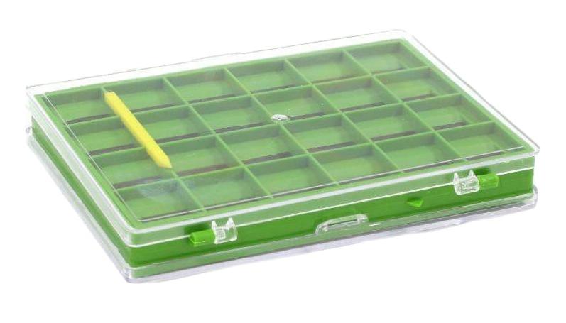 Коробка рыболовная пластиковая Salmo 77 для крючков с магнитом