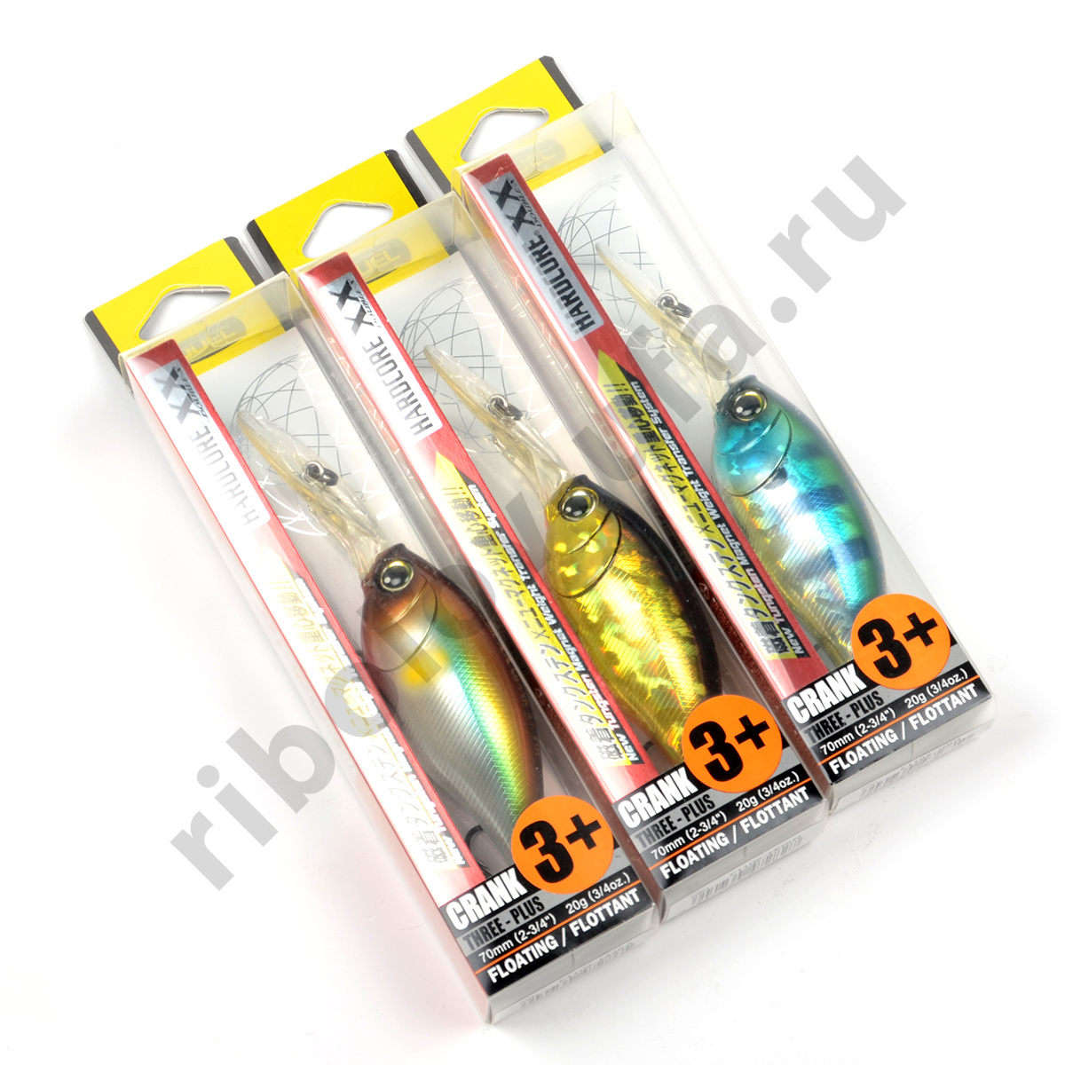 Воблер Yo-Zuri F1102 Hardcore XX Crank 3+ 701 мм 20гр цв.HBG