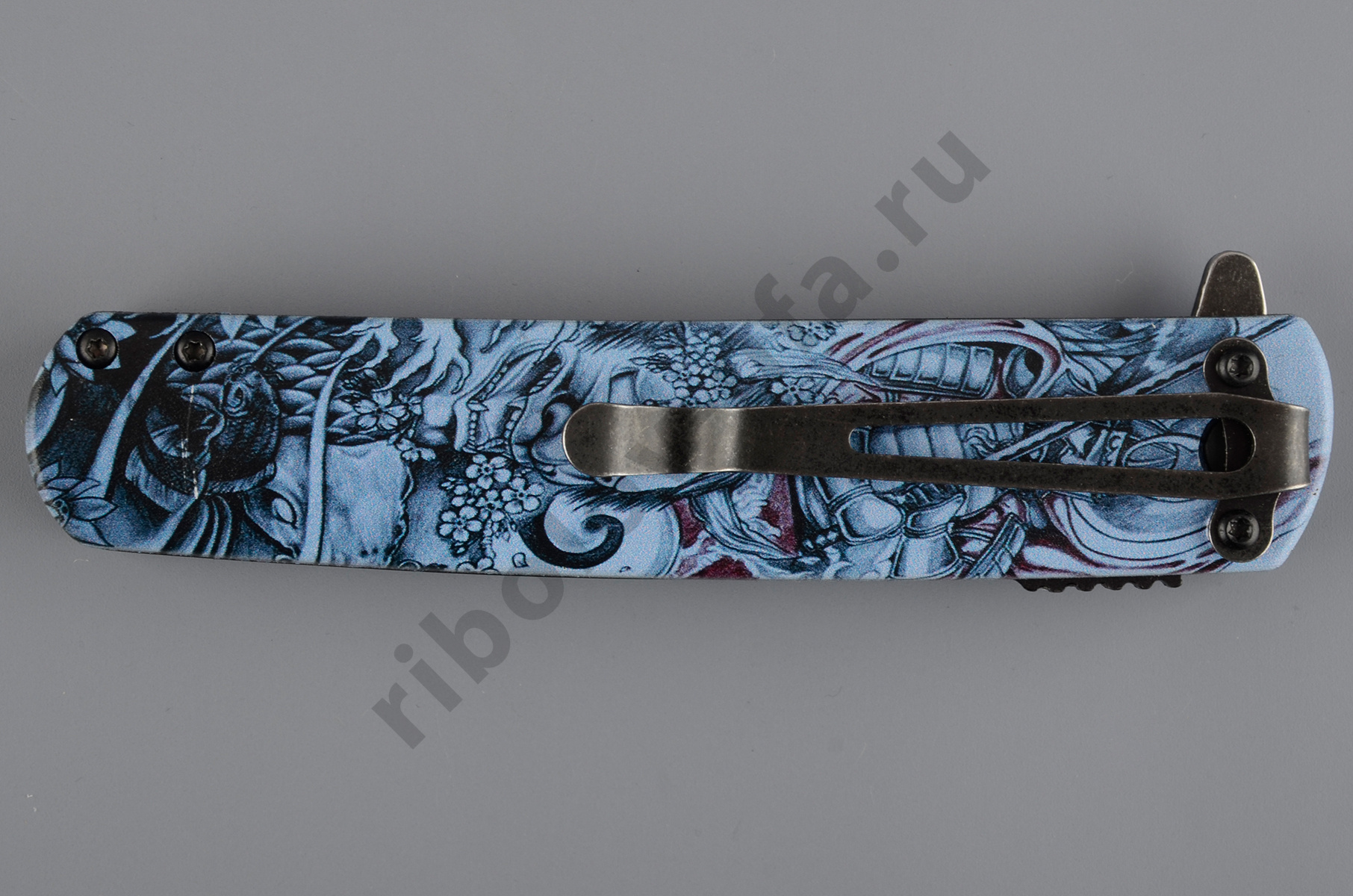 Нож складной туристический Ganzo G626-GS серый самурай