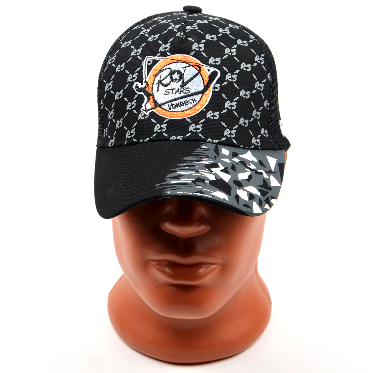 Бейсболка Rod Stars цв. черно-серая
