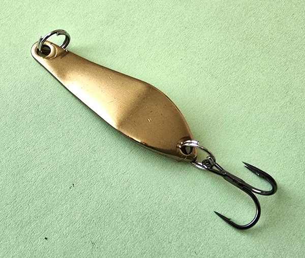 Блесна Нижегородская Кобра 3гр цв. золото-глянец