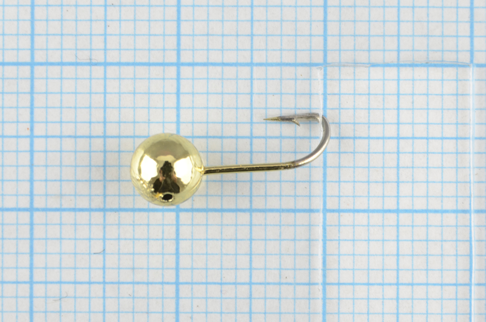 Мормышка литая Marlins Шар 5мм (0,69гр) кр. Crown золото 7000-303