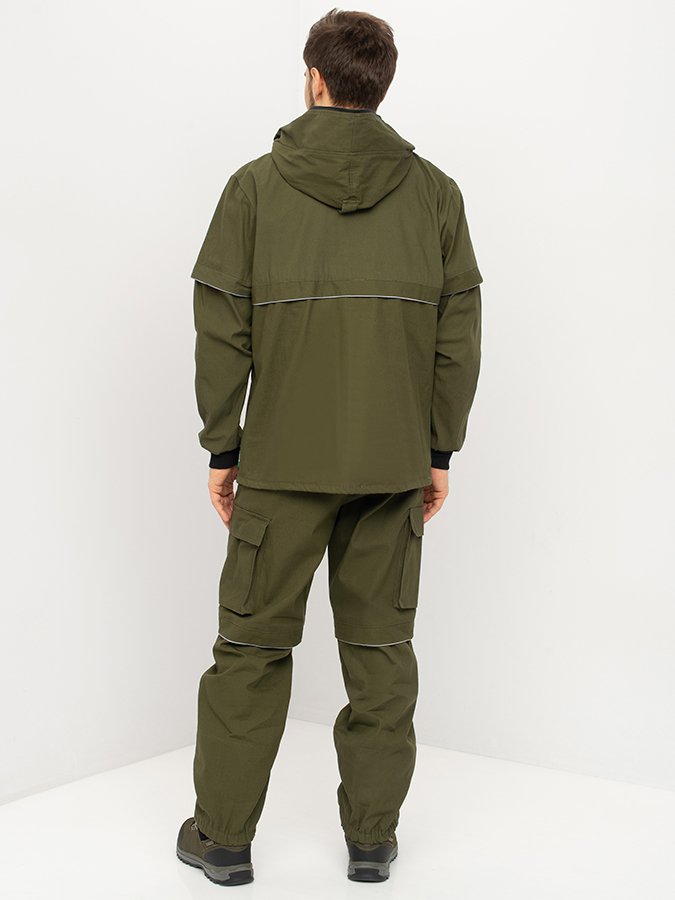 Костюм Huntsman Антигнус-Люкс с ловушк. и пыльн. цв. Хаки, тк.Палатка р.48-50 (182-188)
