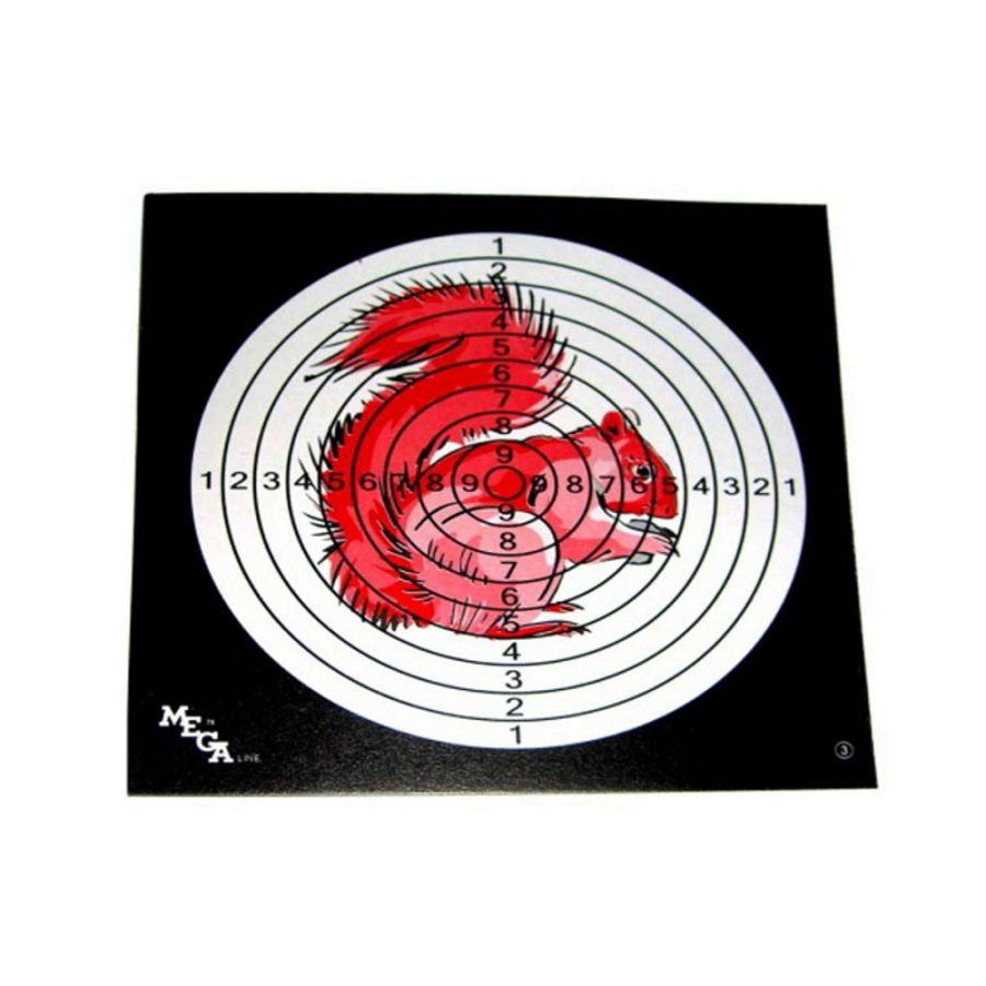 Мишень MegaLine, цветная белка