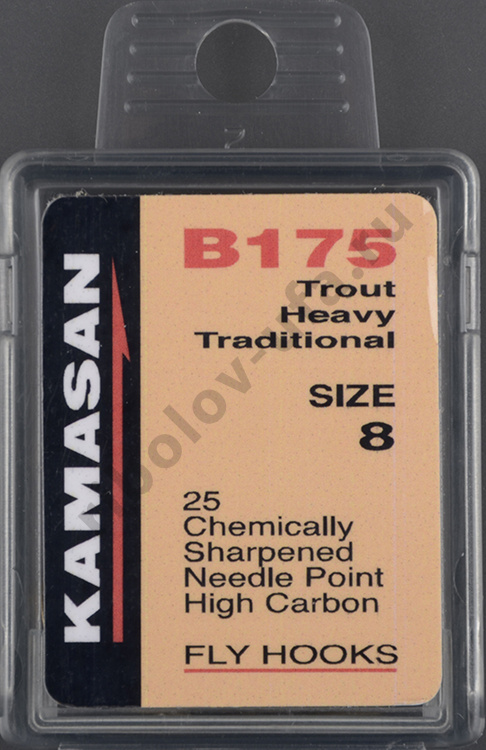 Крючки Kamasan B175 #8 (25шт) HFB175008X