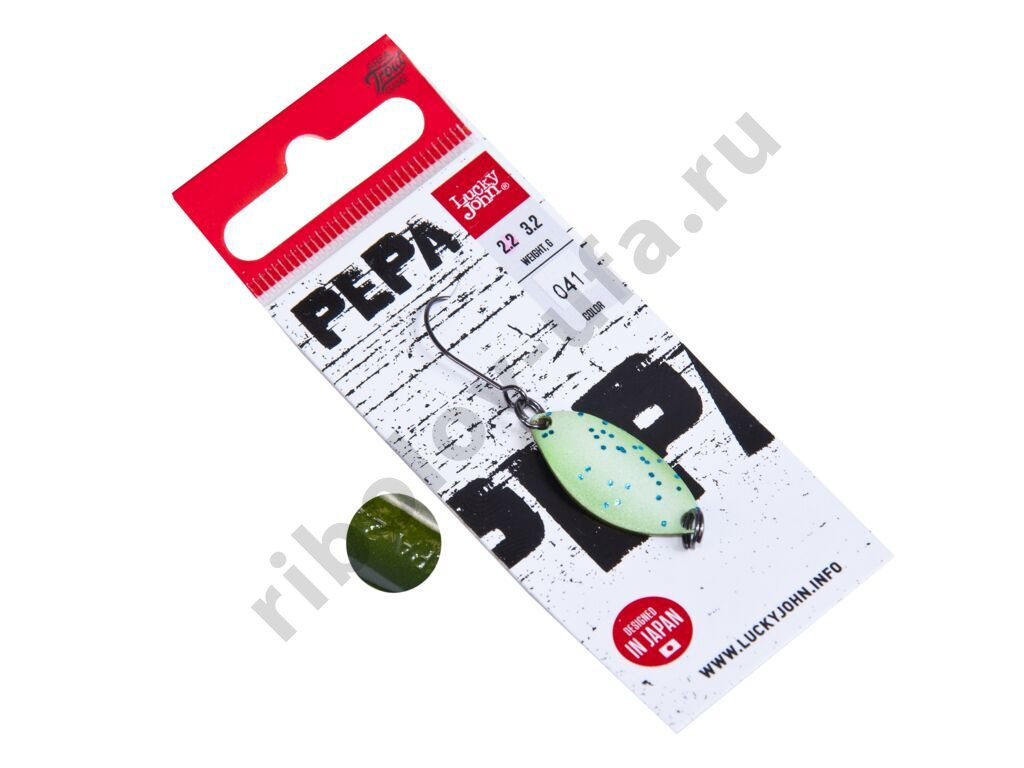 Блесна колеб. Lucky John Pepa длин.25мм/02.2 г цв. 041