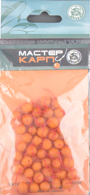 Бойлики Три кита Мастер Карп 8 мм мед (уп/30 шт)