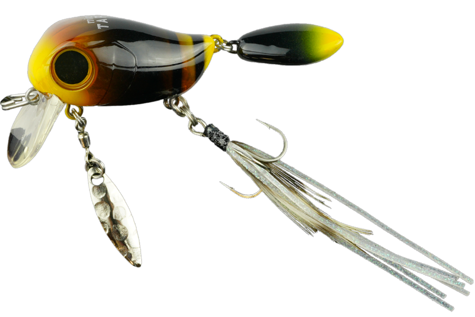 Воблер Jackall Micro Tappy  дл. 5.4 см, гл. 0-0.1 м, 4.8 гр., floating, цв. dokunashi suzumebachi