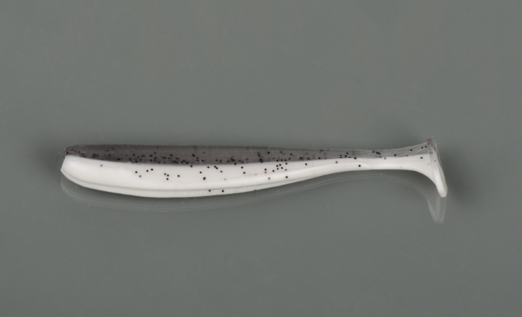 Силиконовая приманка Allvega Blade Shad 7,5см  2,5гр. (7 шт) цвет milk w/pepper back