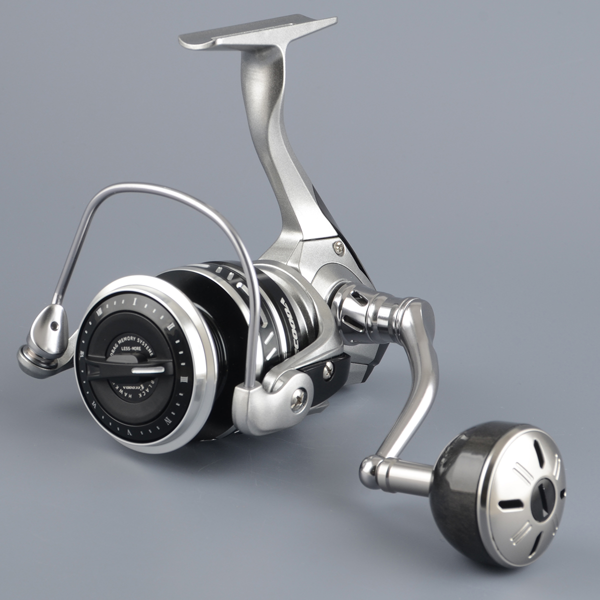 Катушка безынерц. Ecooda Black Hawk III 4000 (10BB+1RB.алюмин. корп.,5.1:1, 325g)