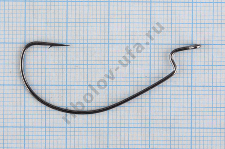 Офсетные крючки Kosadaka B-Soi Worm BN №1/0 T-0.83 mm L-42 mm