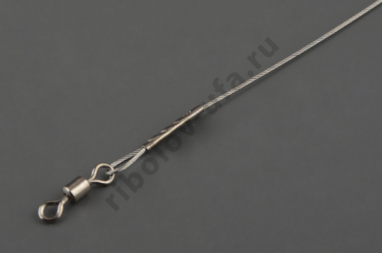 Набор поводков Aelita метал. мягкий 7*7, 5кг, 20см, диам.0,27мм, (5 шт)