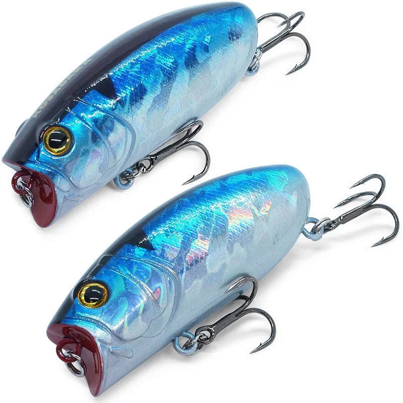 Воблер Kosadaka Malas Pop 57 поппер, 57мм, 9.5г, цв. BLU