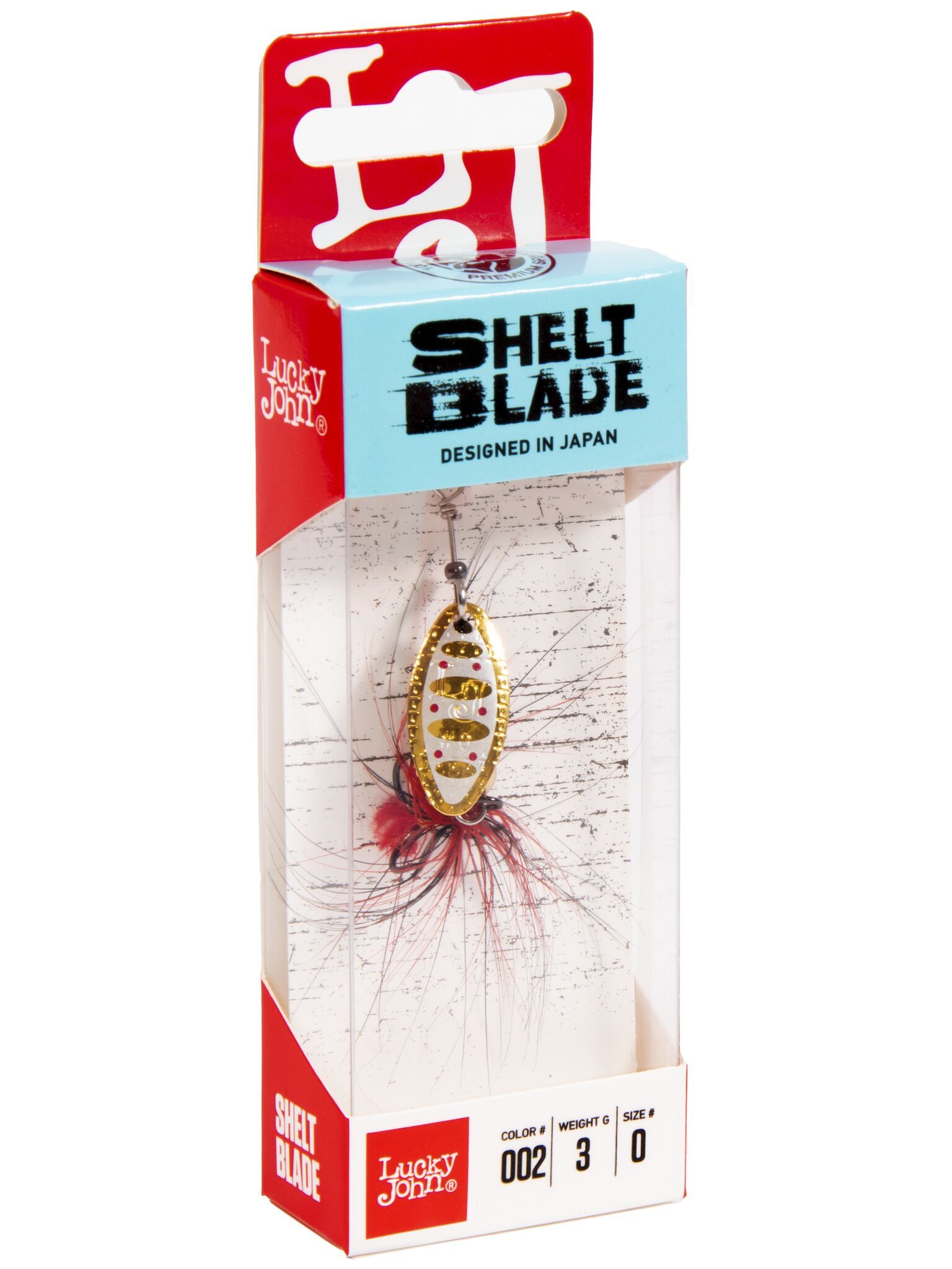 Блесна вращ. Lucky John Shelt Blade 00 03.0 г цв. 002