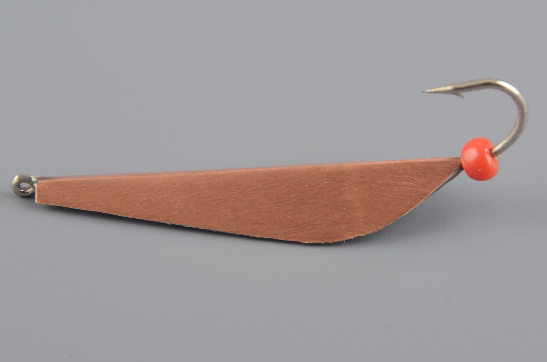 Блесна Курганская №15 с 1-м крючком, 45мм цв. медь